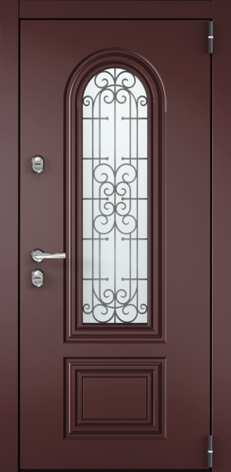 SNEGIR PRO-C PP, Панель MDF с лакокрасочным покрытием, S60G-28, ЛКП Кармин в Липецке